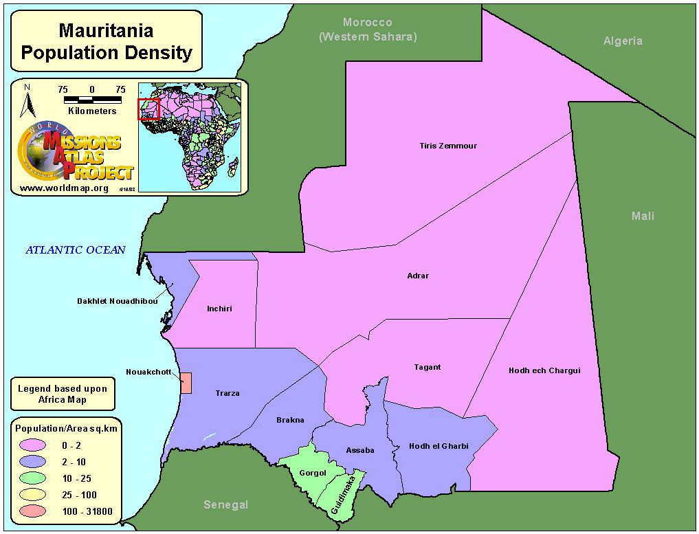 Плотность саудовской аравии. Mauritania Map. Мавритания плотность населения. Плотность населения Марокко. Область Трарза Мавритания.